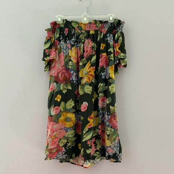 Anthropologie | Off The Shoulder Floral Dress - Picture 2 of 6